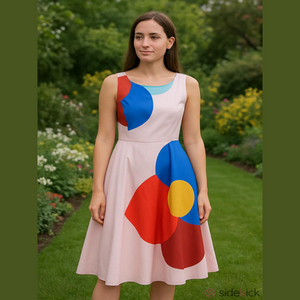 BODEN Pink Dress A Line Shift Petite 6